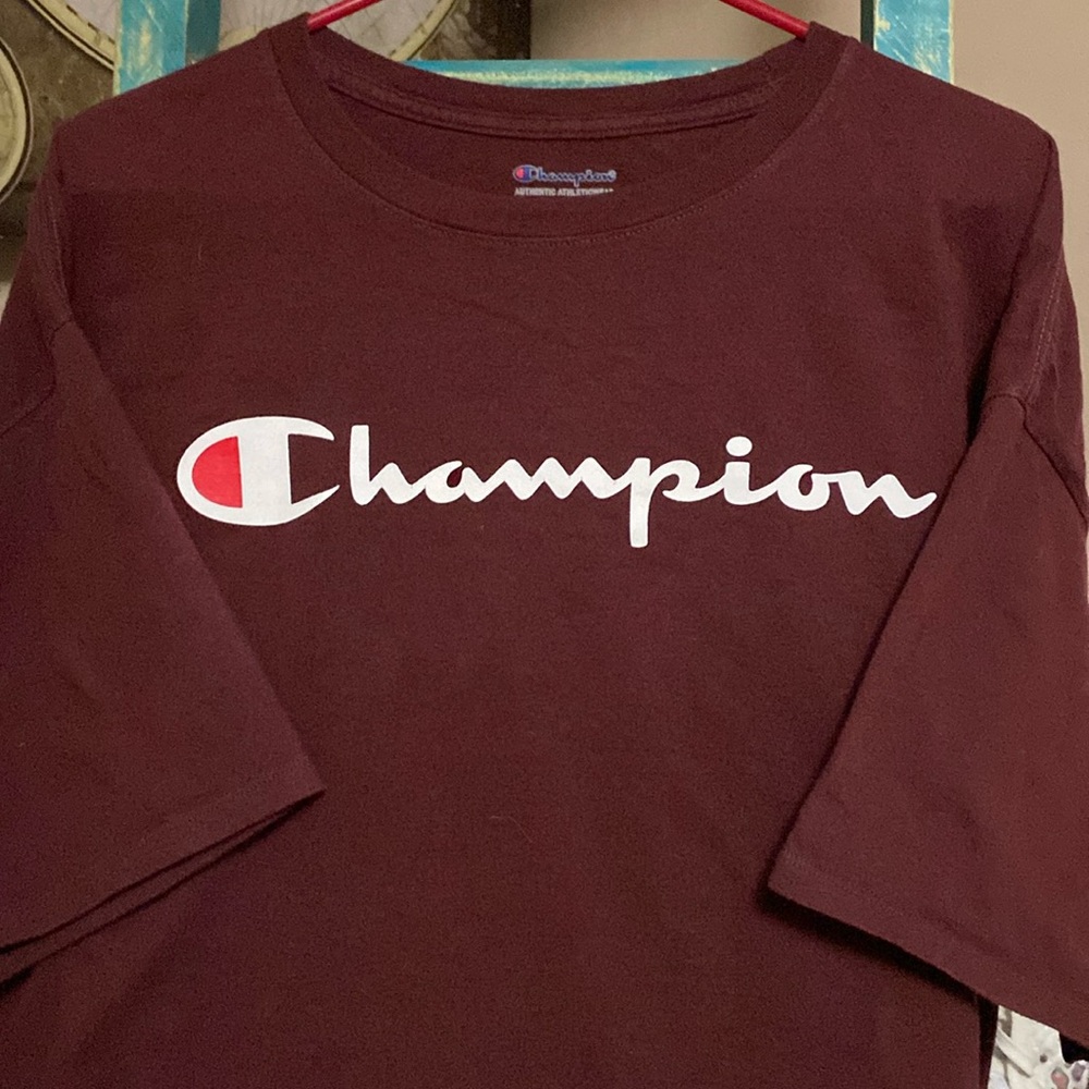 Champion Crewneck t shirt men’s XXL